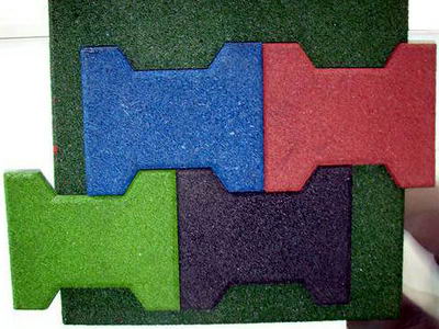 резиновая плитка 400x300